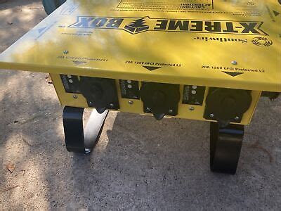 x-treme box temporary power distribution box|1960 xtreme box.